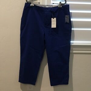 Women’s Royal Blue Capri Pant - Croft&Barrow